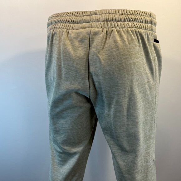 Under Armour Men's Beige Heather Fleece Joggers - Size Medium - Picture 4 of 6